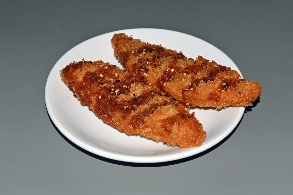 grilled breaded fish