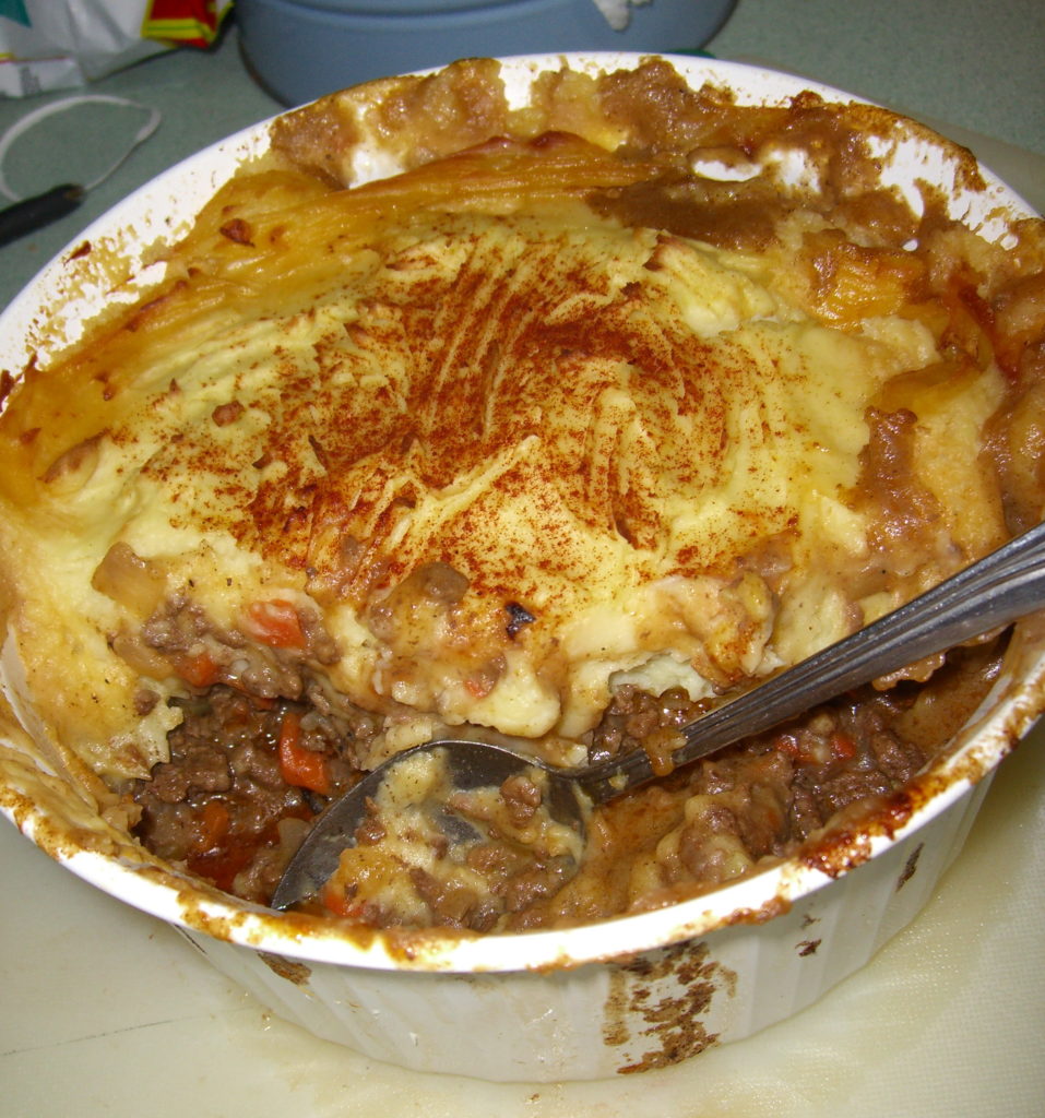 bottom round roast Shepard's pie